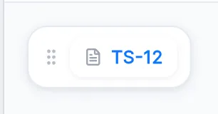 The form tab on Review & Finish: a single TS-12 tab.